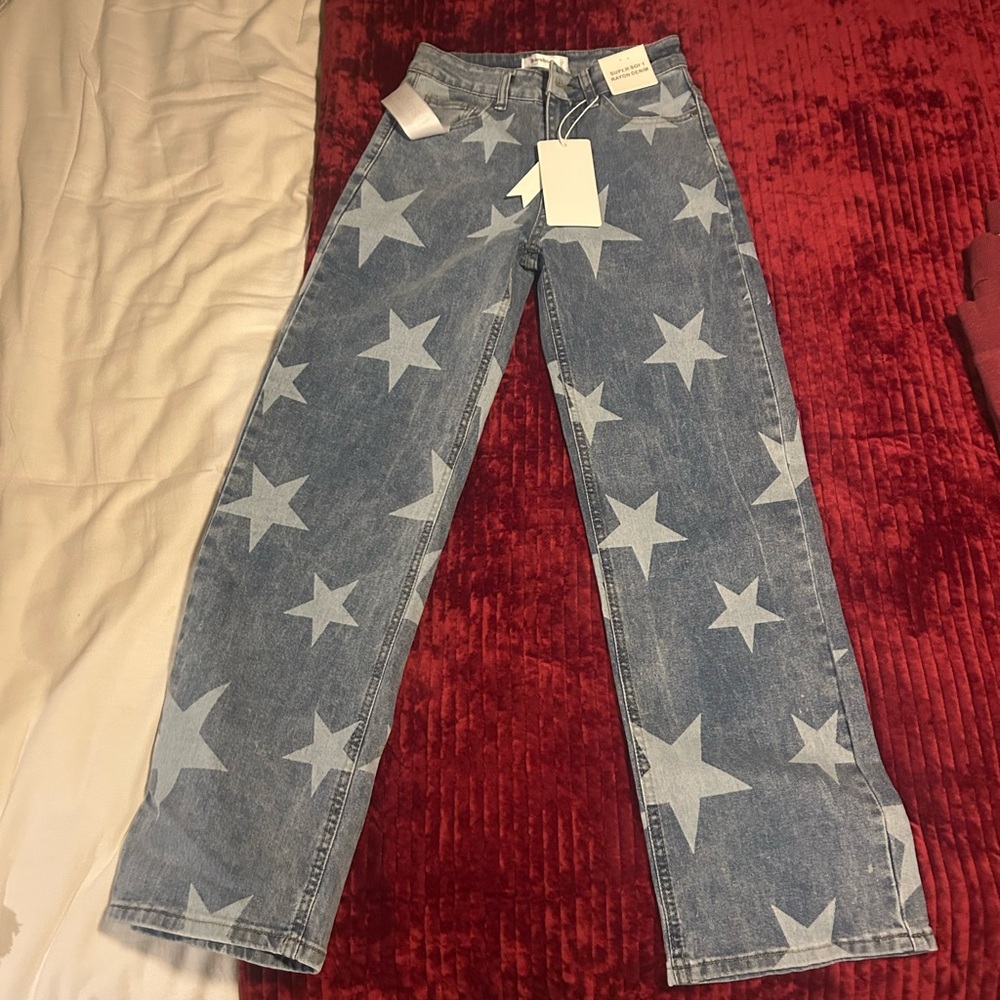 BAMBOO Blue Denim Jeans, size 3 
NWT